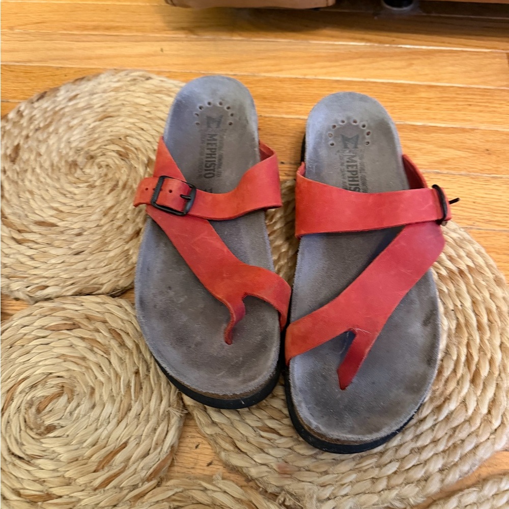 Mephisto Helen Sandal Red 41